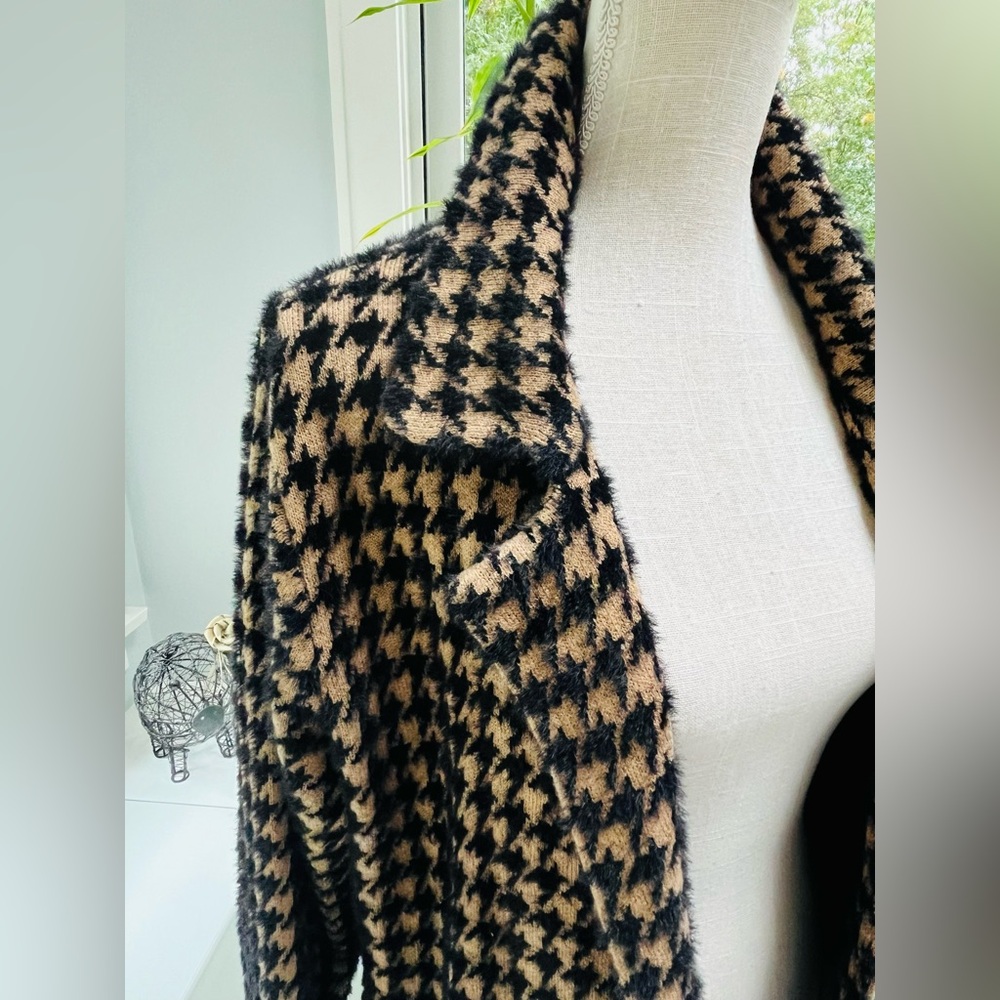 Magaschoni herringbone sweater coat - Picture 3 of 7